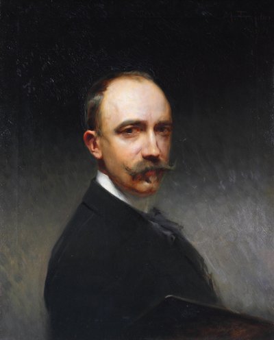 Self Portrait by Modesto Teixidor y Torres